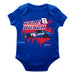 Kyle Busch Cotton Short Sleeve Bodysuit Royal