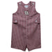 Kyle Busch Vive La Fete Gingham Jon Jon Romper - Maroon