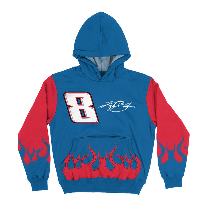 Kyle Busch Vive La Fete NASCAR Pullover Hoodie - Blue