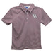 Kyle Busch Vive La Fete Pencil Stripe Polo - Maroon