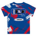 Kyle Busch Vive La Fete NASCAR Paint Brush T-Shirt  - Blue - Vive La Fête - Online Apparel Store
