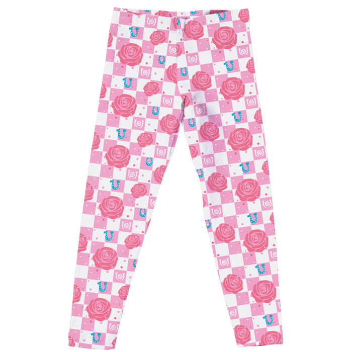 Kentucky Derby Vive La Fete Girls Pink Leggings Tights