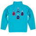 Kentucky Derby Teal Quarter Zip Pullover by Vive La Fete - Vive La Fête - Online Apparel Store