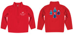 Kentucky Derby Red Quarter Zip Pullover by Vive La Fete - Vive La Fête - Online Apparel Store