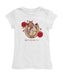 Kentucky Derby Girl´s Fitted Cotton T-shirt  - White