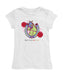 Kentucky Derby Girl´s Fitted Cotton T-shirt  - White