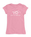 Kentucky Derby Girl´s Fitted Cotton T-shirt  - Light Pink