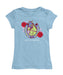Kentucky Derby Girl´s Fitted Cotton T-shirt  - Light Blue