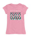 Kentucky Derby Girl´s Fitted Cotton T-shirt  - Light Pink