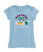 Kentucky Derby Girl´s Fitted Cotton T-shirt  - Light Blue
