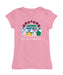 Kentucky Derby Girl´s Fitted Cotton T-shirt  - Light Pink