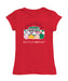 Kentucky Derby Girl´s Fitted Cotton T-shirt  - Red