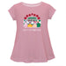 Kentucky Derby Cotton Short Sleeve Youth A-line Top - Light Pink