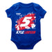 Kyle Larson Cotton Short Sleeve Bodysuit Royal