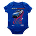 Kyle Larson Cotton Short Sleeve Bodysuit Royal