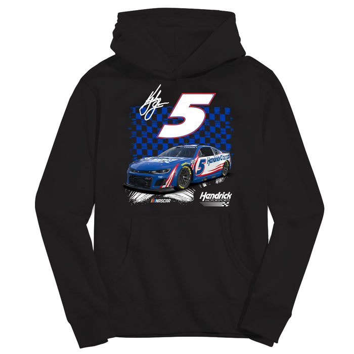 Kyle Larson NASCAR Pullover Hoodie - Black