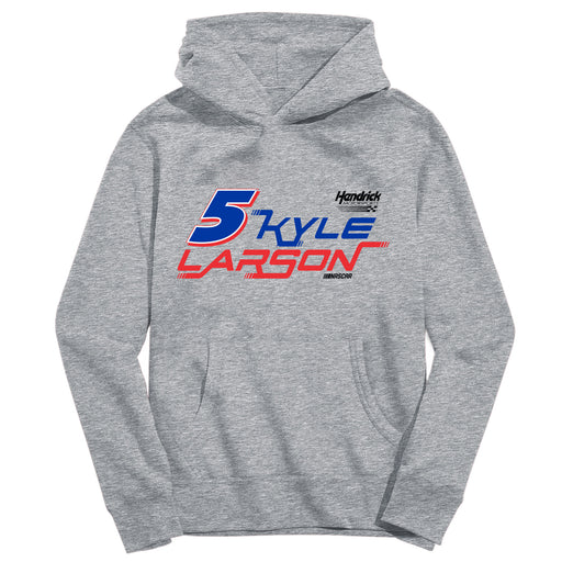 Kyle Larson NASCAR Pullover Hoodie - Grey