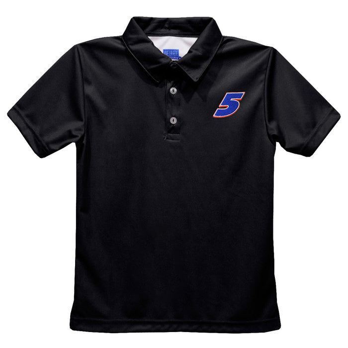 Kyle Larson Vive La Fete Solid Polo - Black