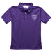 Louisville City FC Boys Solid Purple Short Sleeve Polo Shirt