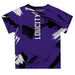 Louisville City FC Paint Brush Boys Game Day Purple Short Sleeve Tee - Vive La Fête - Online Apparel Store