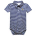 Manchester City Embroidered Navy Stripes Knit Polo Onesie