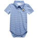 Manchester City Embroidered Light Blue Stripes Knit Polo Onesie