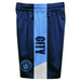 Manchester City Boy Stripes Boys Solid Light Blue Athletic Mesh Short - Vive La Fête - Online Apparel Store