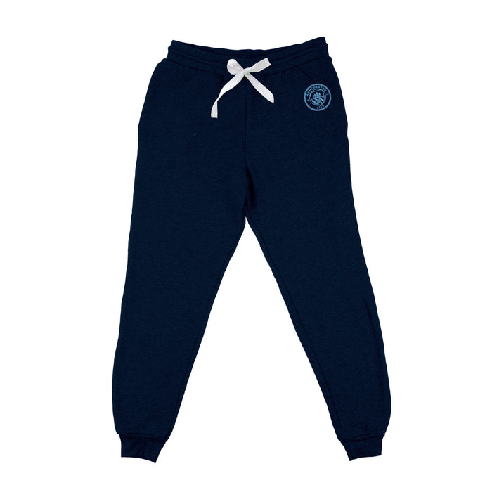 Manchester City Color Block Kids Blue Fleece Jogger