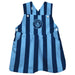 Manchester City Blue Stripes Logo Boys Overall Dress Team Bibs