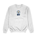 Manchester City White Crew Neck With Color Block Desing