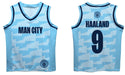 Manchester City Erling Haaland Boys Fashion Basketball Top - Vive La Fête - Online Apparel Store