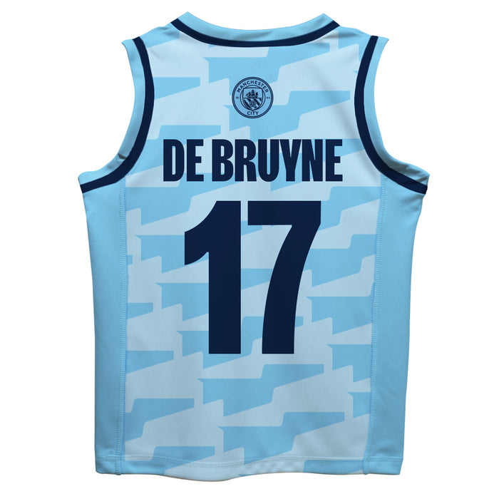 Manchester City Kevin de Bruyne Boys Fashion Basketball Top - Vive La Fête - Online Apparel Store