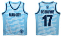 Manchester City Kevin de Bruyne Boys Fashion Basketball Top - Vive La Fête - Online Apparel Store