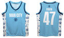 Manchester City Phil Foden Boys Fashion Basketball Top V2 - Vive La Fête - Online Apparel Store