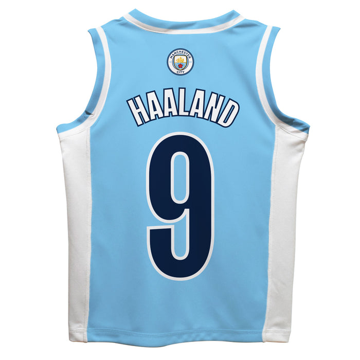Manchester City Erling Haaland Boys Fashion Basketball Top V3 - Vive La Fête - Online Apparel Store