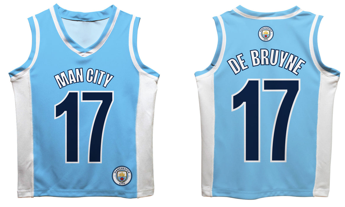 Manchester City Kevin de Bruyne Boys Fashion Basketball Top V3 - Vive La Fête - Online Apparel Store
