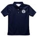 Manchester City Embroidered Navy Short Sleeve Polo Box Shirt