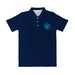 Manchester City Blue Short Sleeve Polo Shirt with Logo