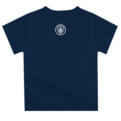 Manchester City Boys White Short Sleeve Tee Shirt Solid - Vive La Fête - Online Apparel Store
