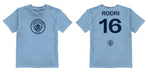 Manchester City Impressions Artwork Light Blue Youth Cotton T-Shirt - Vive La Fête - Online Apparel Store