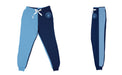 Manchester City Color Block Women Blue Light Blue Fleece Jogger - Vive La Fête - Online Apparel Store