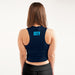 Manchester City Women Blue Sleeveless Croptop  With Color Block - Vive La Fête - Online Apparel Store