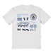 Manchester City Womens White Cotton Tshirt