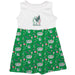 Mexico National Soccer Team Girls Repeat Print Impressions Green Sleeveless Tank Dress