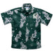 Mexico National Team Vive La Fete Hawaiian Print Button-Down Shirt - Green