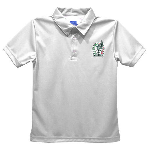 Mexico National Team Vive La Fete Solid Polo - White - Vive La Fête - Online Apparel Store