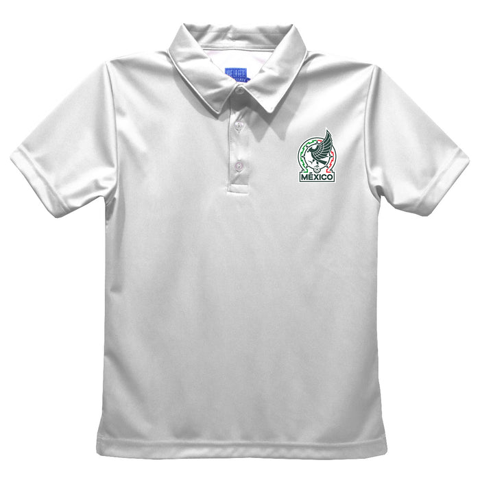 Mexico National Team Vive La Fete Solid Polo - White - Vive La Fête - Online Apparel Store
