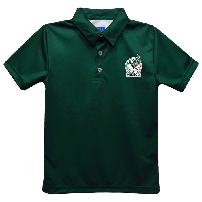 Mexico National Team Vive La Fete Solid Polo - Green - Vive La Fête - Online Apparel Store
