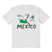 Mexico National Soccer Team Impressions Artwork White Youth Cotton T-Shirt