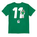 Mexico National Soccer Team Impressions Artwork Green Youth Cotton T-Shirt - Vive La Fête - Online Apparel Store